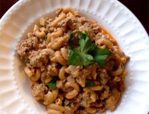 Zesty Homemade Hamburger Helper