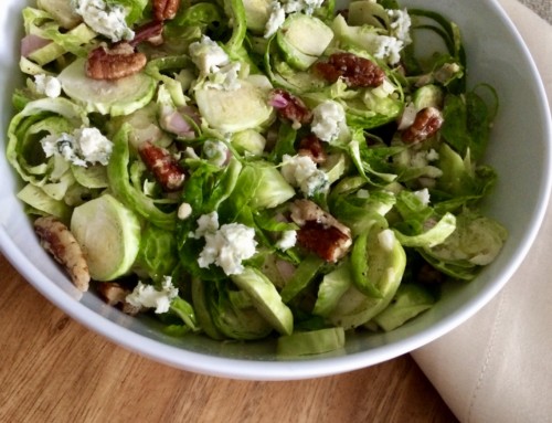 Winter Brussels Sprout Salad