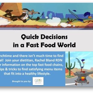 WEBINAR: Quick Decisions in A Fast-Food World