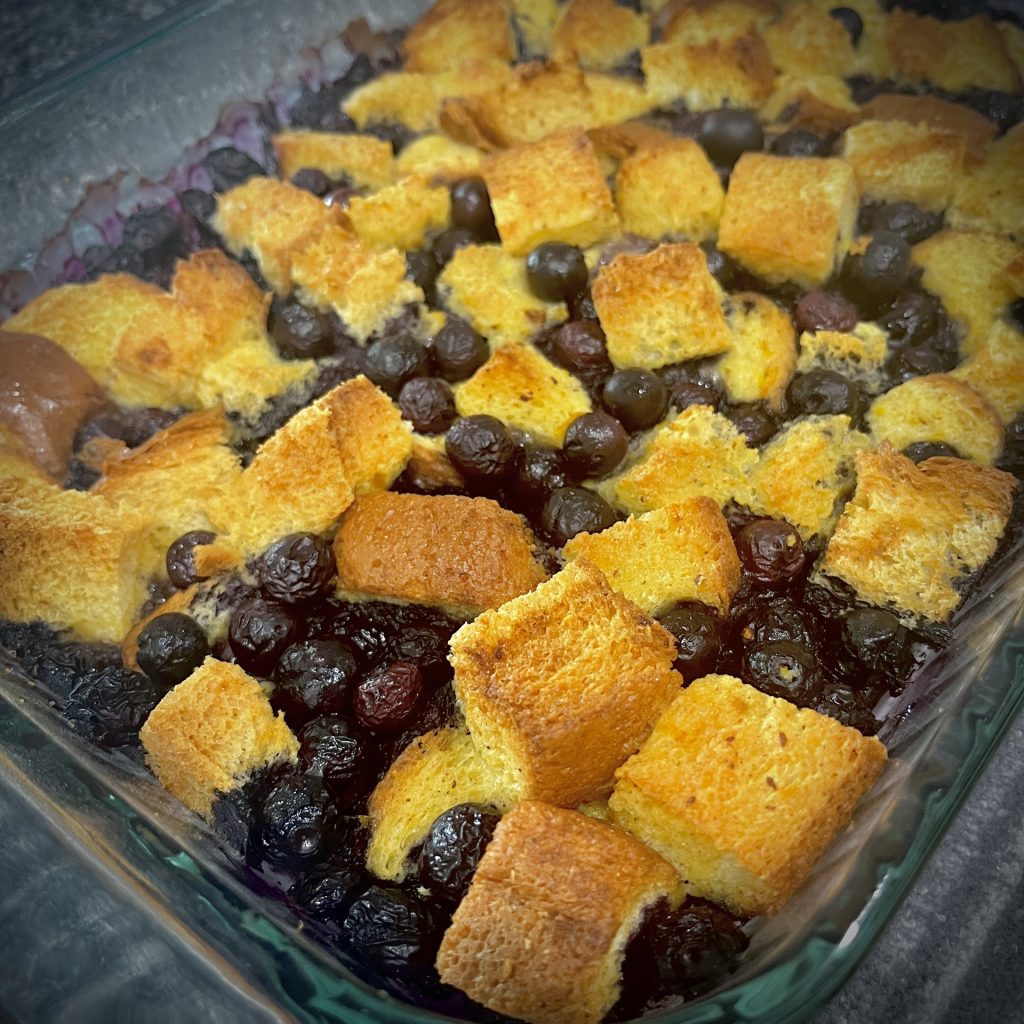 Baked Blueberry French Toast