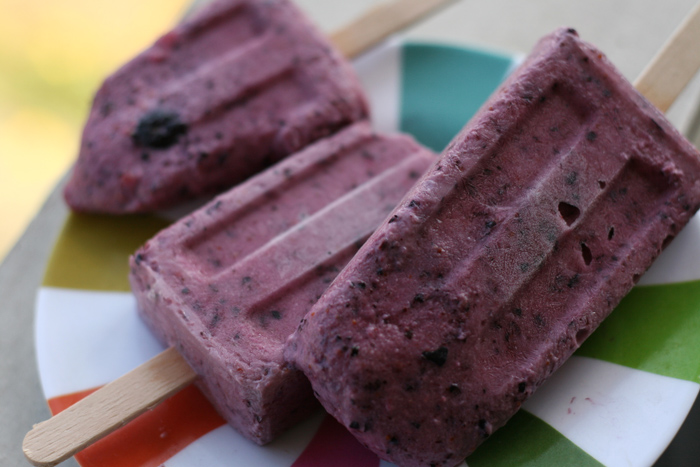 Berry Yogurt Pops