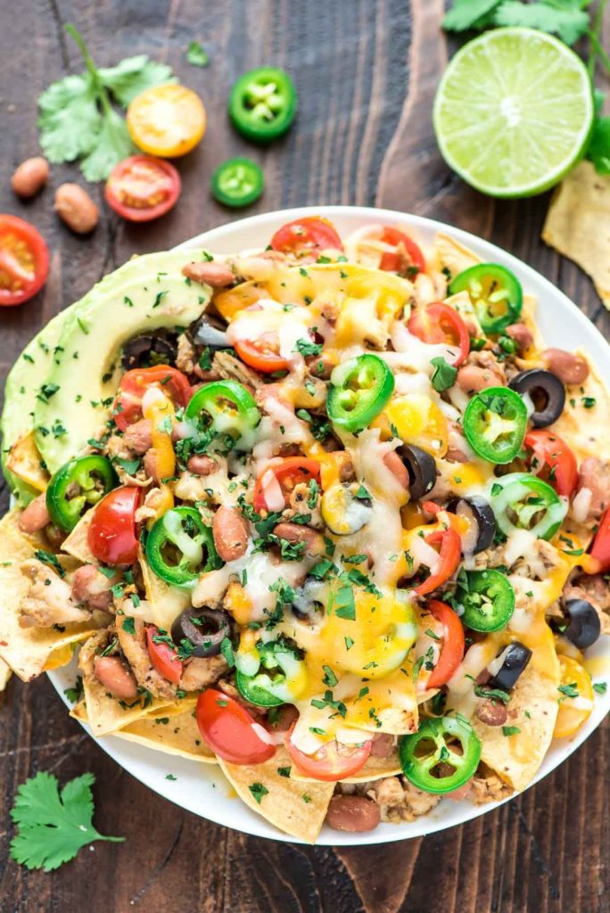 Cheesy Crockpot Nachos