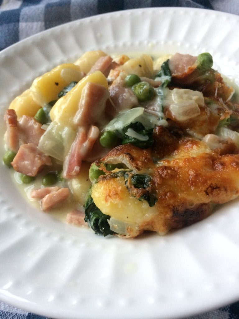 Ham and Cheese Gnocchi