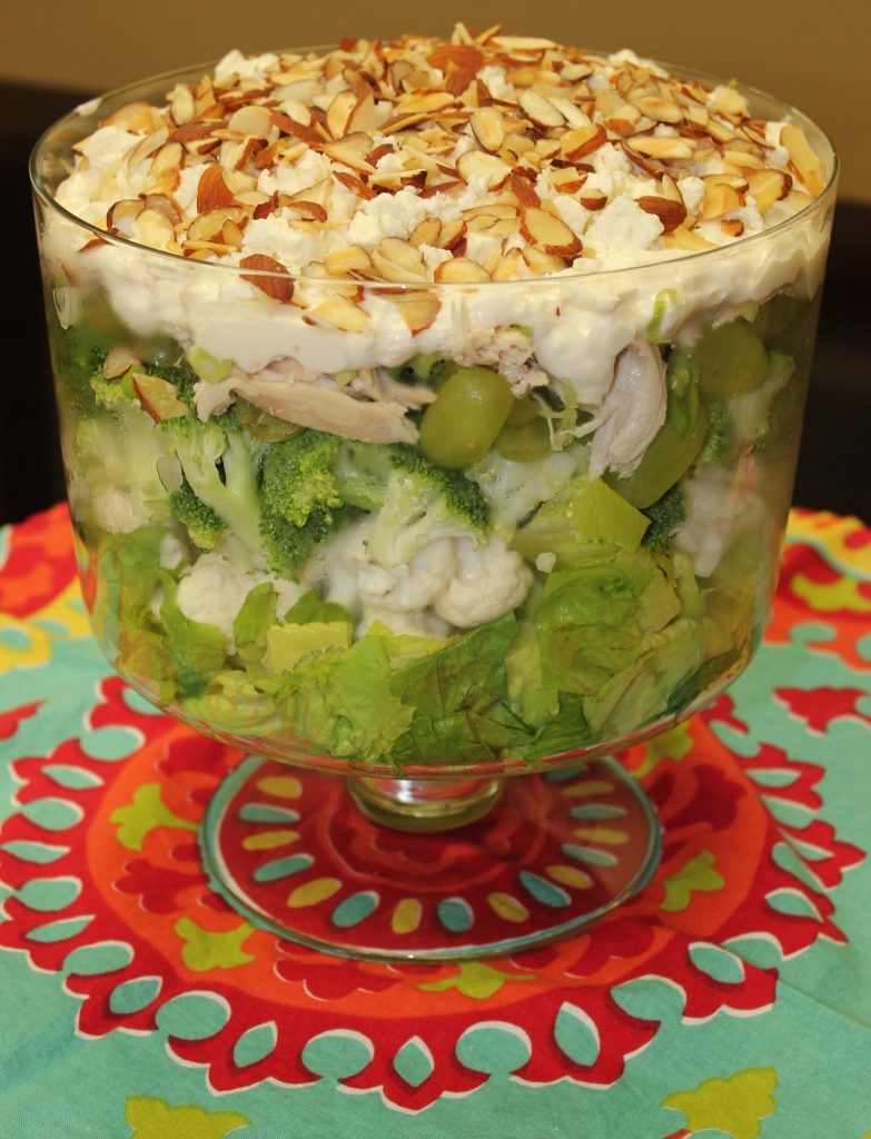 Layered Chicken Salad