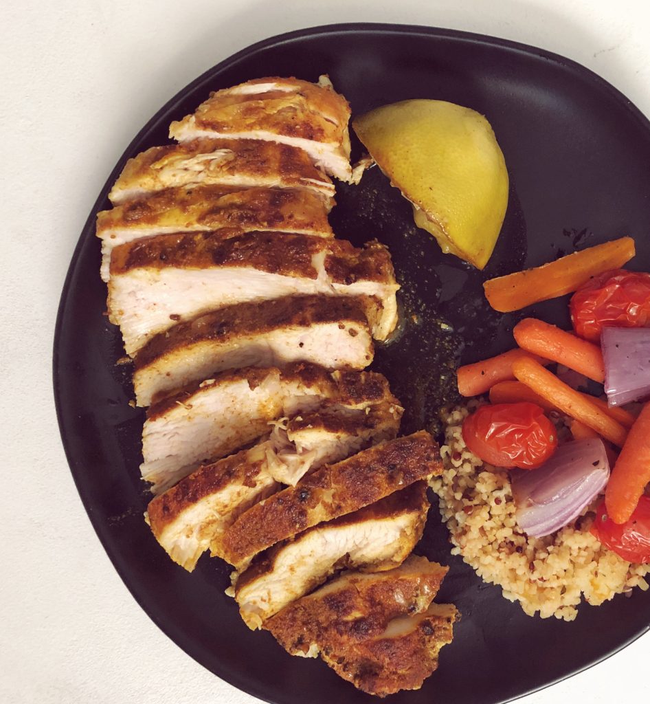 15-Minute Spiced Chicken with Lime