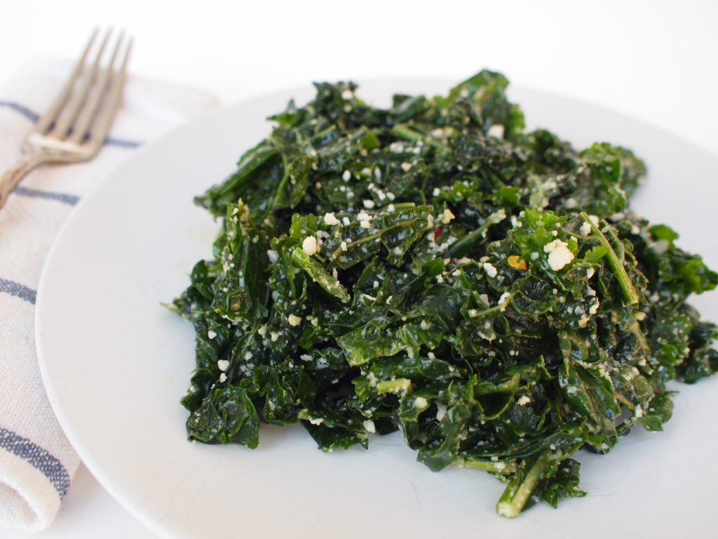 Massaged Kale Caesar Salad