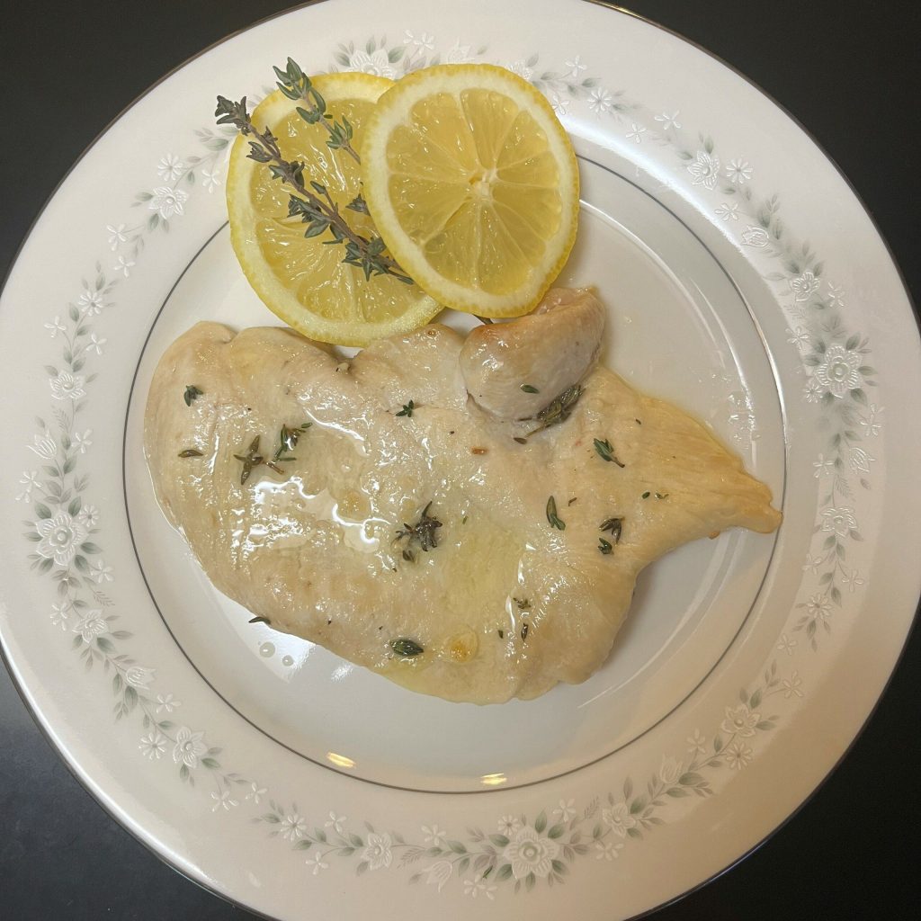 Baked Lemony Chicken