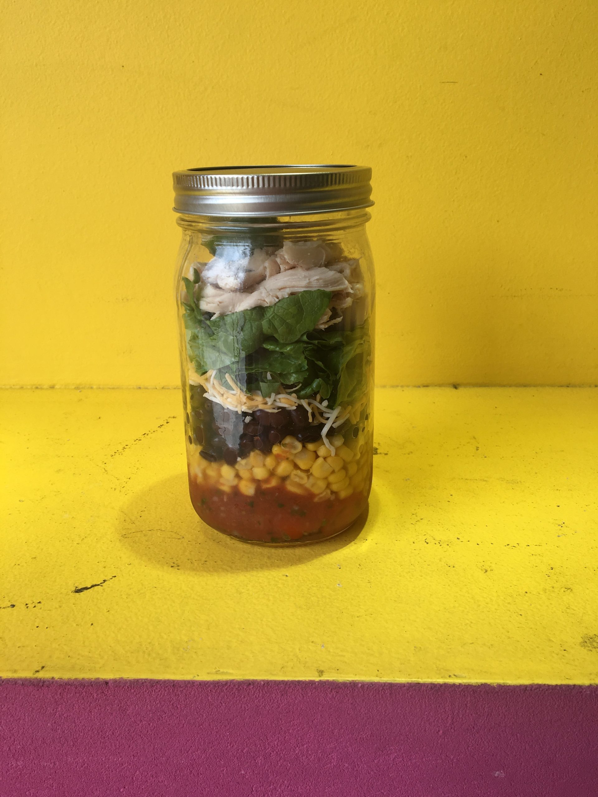 Tex-Mex Mason Jar Salad - JTA Wellness