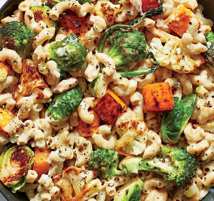 Roasted Vegetable Mac & Cheese