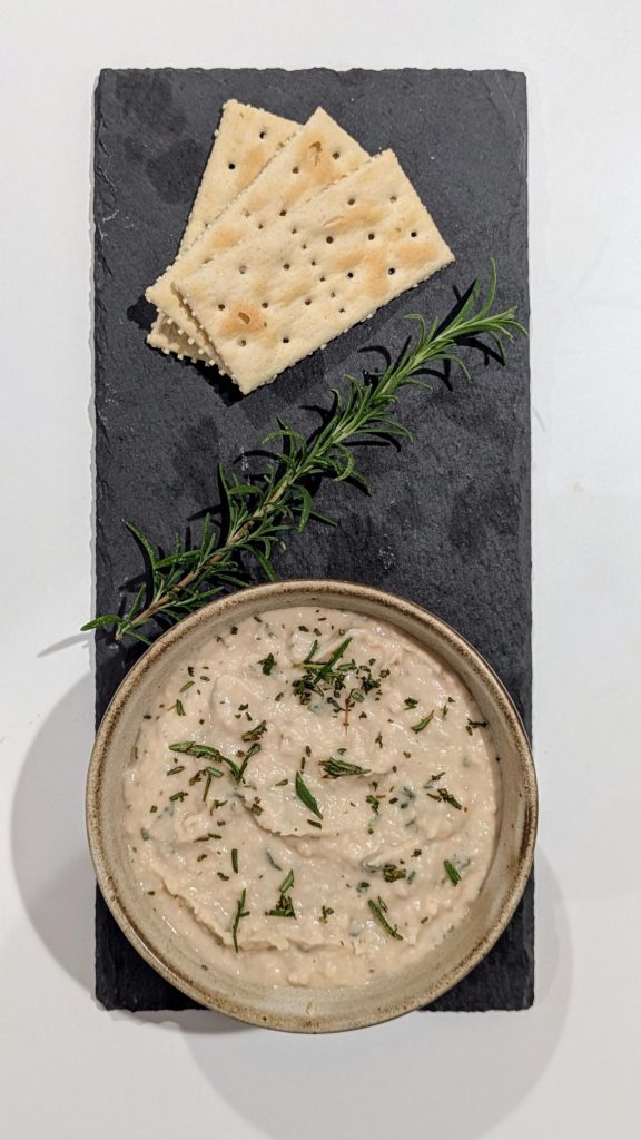 Rosemary & Navy Bean Hummus
