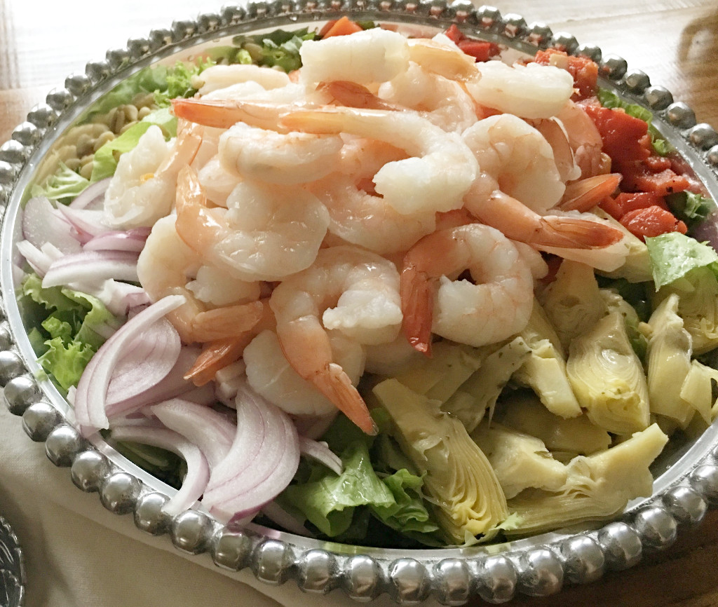 Easy Greek Shrimp Salad