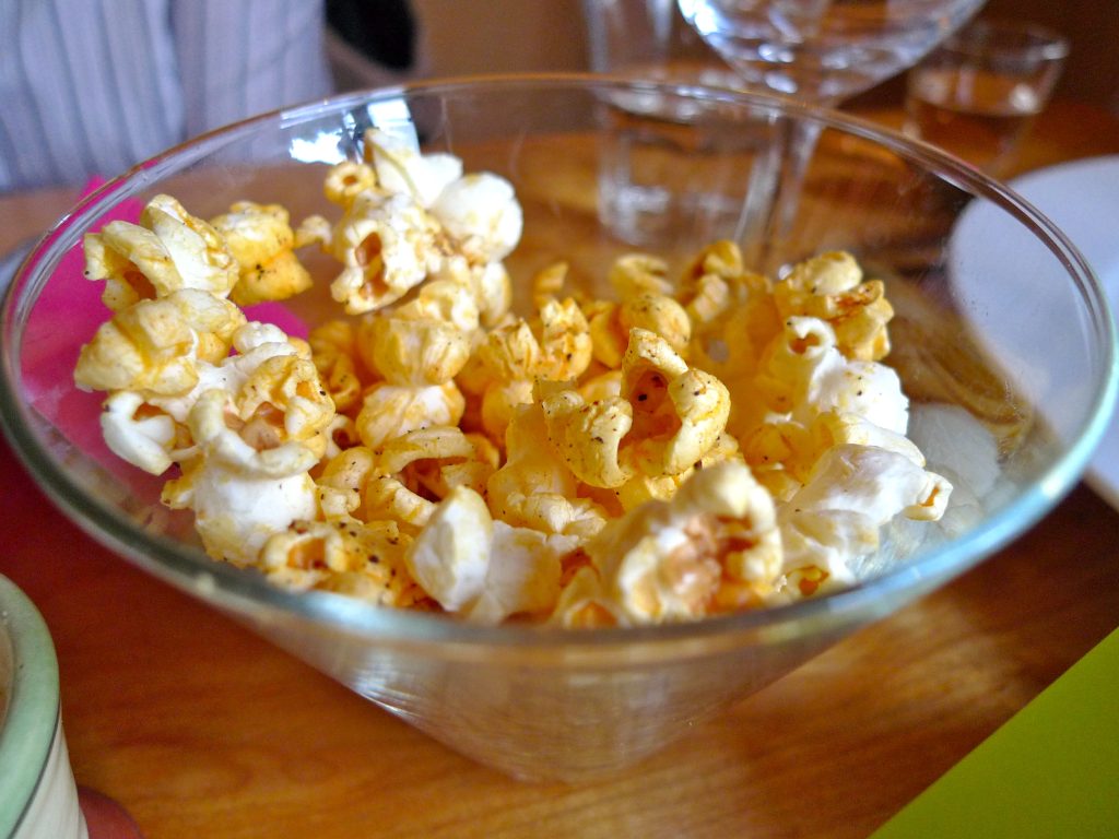 Spicy Nut Popcorn