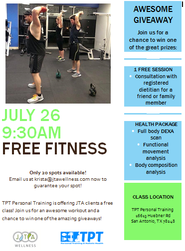Free Saturday Fitness Class!