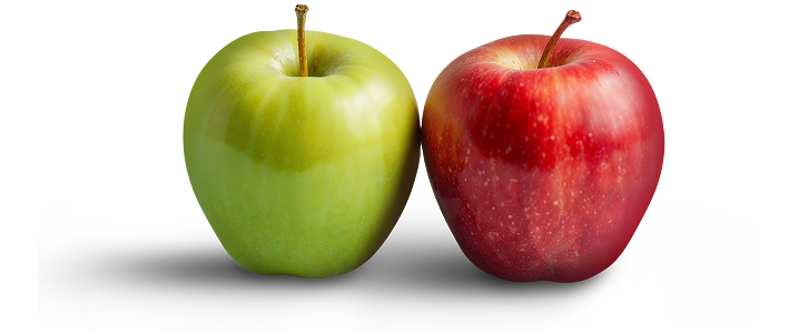 green and red apple-image