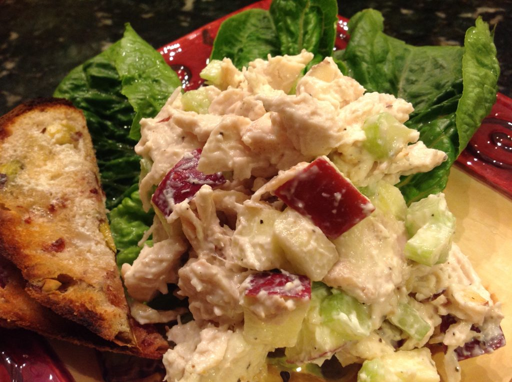Crunchy Apple-Chicken Salad