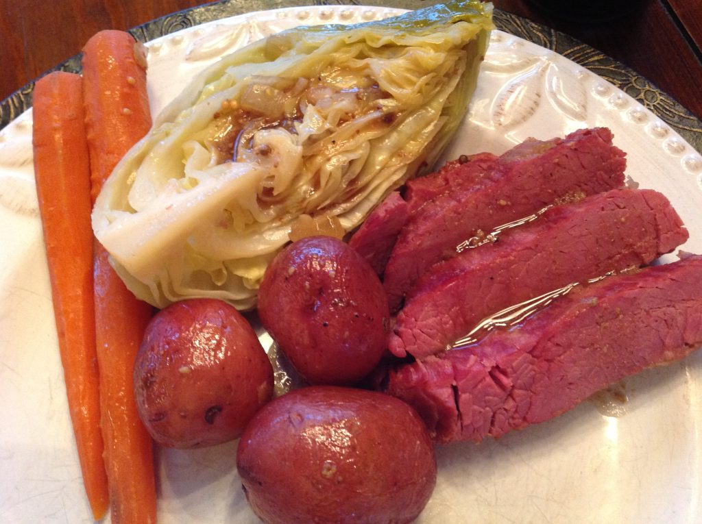 Corned Beef & Cabbage in Guinness