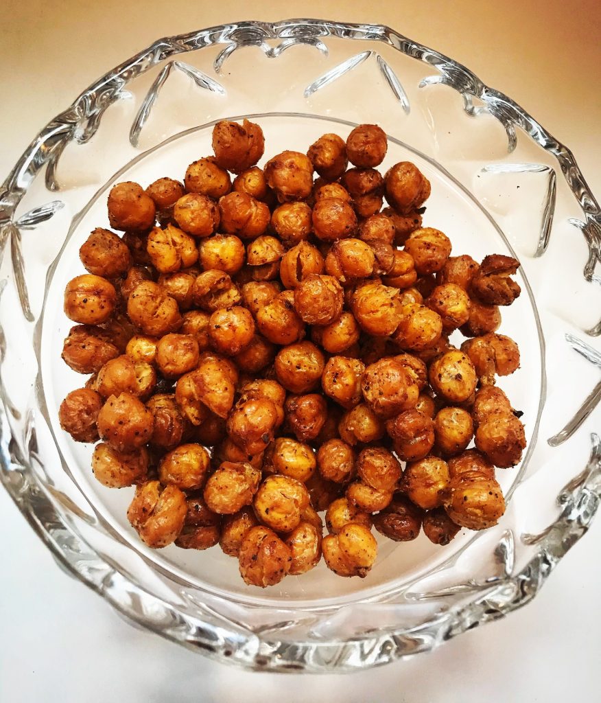 Crispy Crunchy Chickpeas